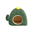 thumbnail image 3 of Cama cálida para hámster, cueva para cobayas, suave y cómoda, nido para dormir de invierno para hámster, casa de cama para animales pequeños para M, 3 of 8