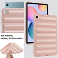thumbnail image 7 of Case Designed for Samsung Galaxy Tab S6 Lite 10.4" 2024 / 2022 / 2020, Stylish Down Jacket Desigh Soft TPU Shockproof Protective Lightweight Tablet Case Cover for Girls Women, Pink, 7 of 7