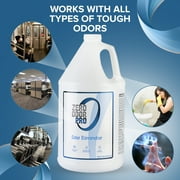 Zero Odor Commercial Odor Eliminator Spray Air & Surface Deodorizer Smell Remover Refill 128 oz