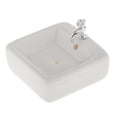 thumbnail image 4 of Lavabo Cuadrado Miniatura 1:12 Sunnimix para Suministros de Baño, 4 of 8