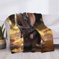 thumbnail image 3 of Uemuo Cute Big-Eared Mouse Printed Throw Blanket for Couch, Fluffy Fuzzy Blankets for Bed, Sofa, Cozy Flannel Faux Fur Blanket-40"x30", 3 of 6