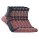 thumbnail image 1 of Jumpingount 3 pares de calcetines de algodón de tubo medio, calcetería deportiva, cómodo calentador de pies, transpirable, antideslizante, calzado Medias Mujeres Rojas Jumpingount AP013197-02, 1 of 6