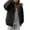 Black, variant on HongQid Women's Hooded Winter Coat Windproof Parka Jacket Warm Lined Winter Parka Coat