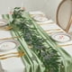 thumbnail image 3 of 2 guirnaldas artificiales de hojas de eucalipto de plástico verde de 2 m, estilo ratán, con hiedra de sauce, ideales para bodas, fiestas y decoración del hogar. Rkxzt, 3 of 8