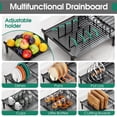 thumbnail image 3 of Escurridor de platos Urackify extensible con escurridor para cocina, 3 of 8