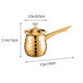 thumbnail image 4 of Minkissy Tasses à Café Arabes Cafetière Turque Forme Rétro Traditionnelle Café au Lait Réchauffant Passionnés 1 Pcs, 4 of 8