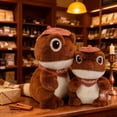 thumbnail image 4 of Cute Chameleon Plush Doll Soft Stuffed Animal Decorative, 4 of 5