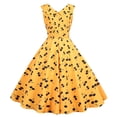 thumbnail image 3 of Pompotops Robe de Soirée Sans Manches pour Femmes Années 1950, 3 of 9