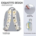thumbnail image 2 of Wildflower Sunflower Design Backpack - Stylish & Breathable School Bookbag for Teenagers, 2 of 5