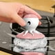 thumbnail image 1 of Fiudx Cepillo para Lavar Platos, Limpiador de Ollas Antiadherente, Bola de Alambre de Acero para Detergente, Diseño de Prensa Automática, Ayuda para La Limpieza de La Cocina, Práctico Accesorio de Mo, 1 of 4