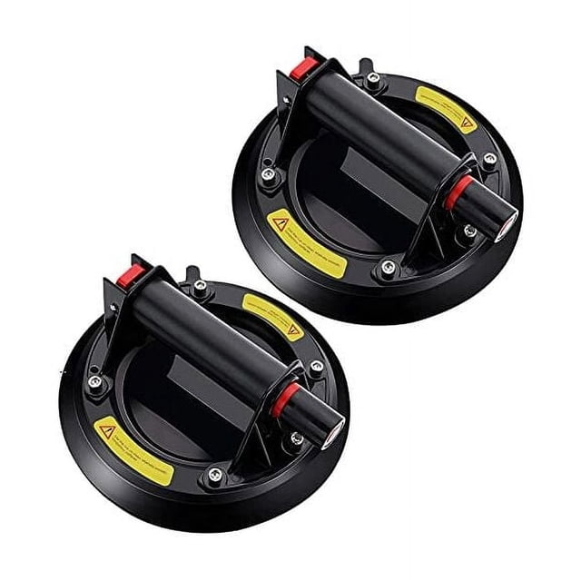 Desiderio Set de 2 ventosas profesionales para ventanas, ventosas de vacío para vidrio para transportar y mover ventanas, azulejos, vidrio, ventanales, baldosas, placas y pisos, manipulación de