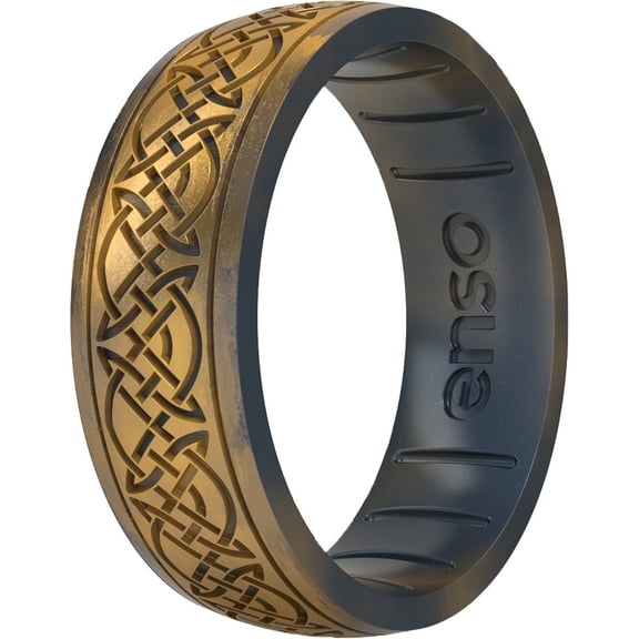 Enso Rings Lord of the Rings Knots of Rohan Classic Silicone Ring - 5