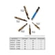 thumbnail image 2 of Juego de 6 brocas cortas JINMJMXG M35 para acero inoxidable y metales duros, 2 of 5