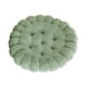 thumbnail image 3 of Cojín con forma de galleta para el hogar, cojín para el suelo, para sofá o balcón. Verde, 3 of 9