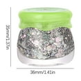 thumbnail image 3 of Hauiodp Flash Eye Shadow Sequin Gel,Mermaid Body Glitter Gel,Self-Adhesive Liquid Sequins Glitter Face Eye Lip Hair Makeup,, 3 of 3