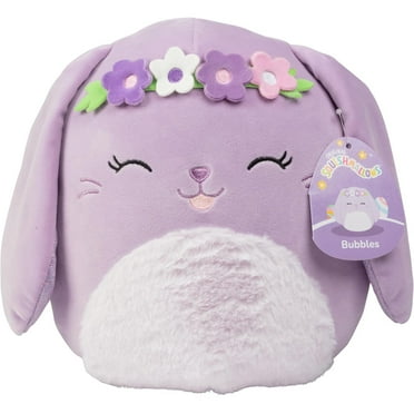 Squishmallows 10" Bubbles The Bunny Plush - Officially Licensed Jazwares - Collectible Cute Soft & Squishy Rabbit Stuffed Animal Toy - Add to Your Squad - Gift for Kids, Girls & Boys - 10 Inch