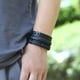 thumbnail image 3 of Pulsera trenzada Fernando de cuero trenzado 10 Piezas unisex, 3 of 8