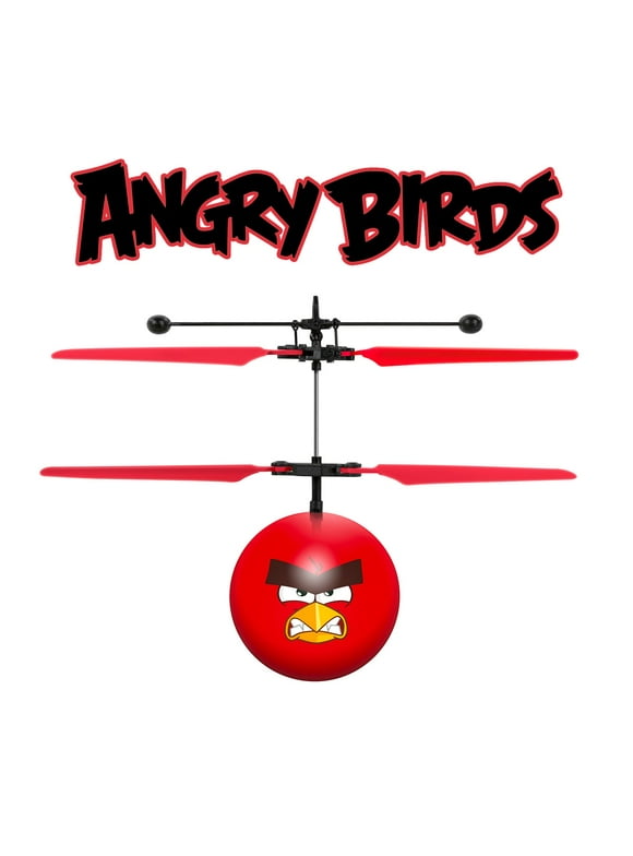 Rovio Angry Birds Movie Red IR UFO Ball Helicopter