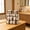 brown, variant on Ultra-Soft Highly Absorbent Lint-Free Bath Towel Pack, 7PC Two-Tone Striped Towel Set Including Bath Face & Hand Towels Ideal for Home Bathroom Decor