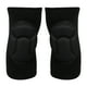 thumbnail image 1 of 1 par de rodilleras protectoras de poliéster, rodilleras suaves y transpirables, rodilleras para deporte, gimnasio, patinaje, negro, talla M, 1 of 1