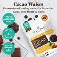 thumbnail image 2 of (Pack of 6), Navitas Unsweetened Organic Cacao Wafers, 8 oz, 2 of 5