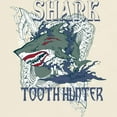 thumbnail image 3 of CafePress - SHARK TOOTH HUNTER Light T Shirt - Light T-Shirt - CP, 3 of 4