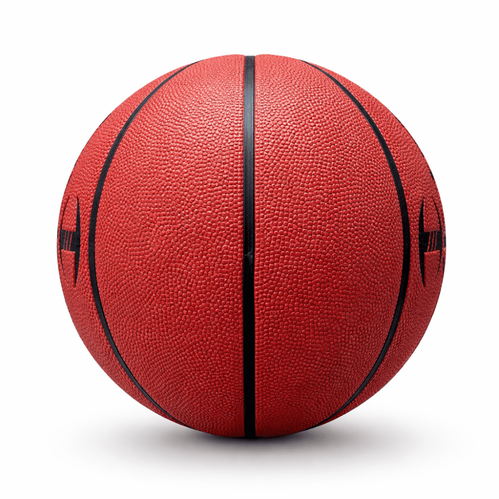 Invicto Men's IS1005 Basketball, Official Size, Premium Composite Leather, Reddish Hue