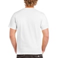 thumbnail image 2 of Gildan Men's Ultra Cotton Tee, White, Small, 2 of 2