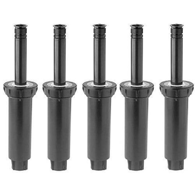 Paquete de 5 aspersores Rain Bird 1804, radio de 3.4 a 4.5 m
