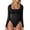Black, variant on COMVALUE Women's Long Sleeve Square Neck Bodysuit Sexy Body Suits Shirt Slim Fitted Tops (Black, XL)