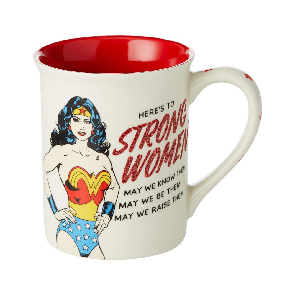 wonder woman soup mug