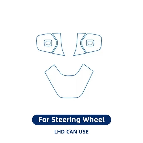 For Polestar 2 2021-2023 Car Interior Center Console Media Dashboard Navigation TPU Anti-scratch Protector Film Accessories