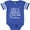 Football Blue and White, variant on Inktastic Future Mail Carrier Like Mommy Boys or Girls Baby Bodysuit