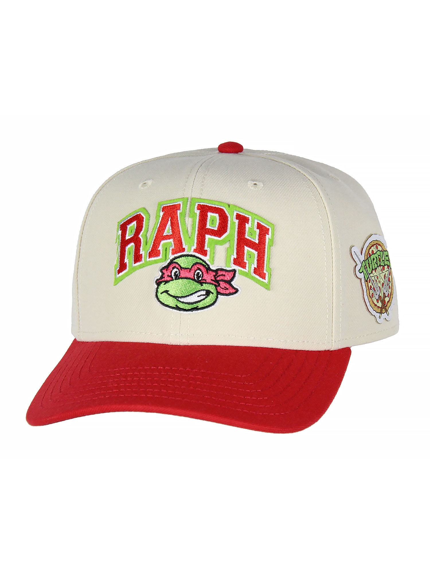 Nickelodeon Mens' Teenage Mutant Ninja Turtles Embroidered Classic Precurve Snapback Hat