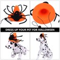 thumbnail image 2 of CHICHUMID Pet  Hat Pet  Hat Felt Orange for Cats 1Pack, 2 of 8