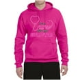 thumbnail image 2 of Wild Bobby, Funny Nurse Whats Your Superpower Nurse Week, Inspirational/Christian, Unisex Graphic Hoodie Sweatshirt, Fuschia, 3X-Large, 2 of 4