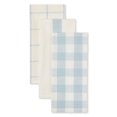 thumbnail image 1 of FRAÎCHE Spring Blue Gingham Kitchen Towels, 3 pack, 1 of 8