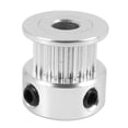 thumbnail image 5 of 10PCS Aluminum Timing Belt Pulley 20 Teeth Bore 5mm Width 6mm and Wrench for RepRap 3D Printer Prusa I3, 5 of 7