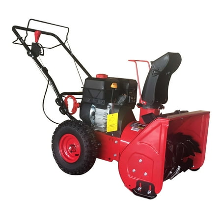 PowerSmart DB7622H 22 in. 2-Stage Manual Start Gas Snow (Best Two Stage Snow Blowers)