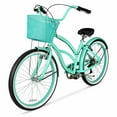 thumbnail image 2 of 26" Hyper Bicycles Vélo de Commuting avec Panier, Adultes 13+ Ans, Teal Néon, 2 of 18
