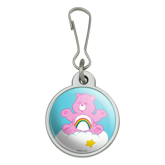 Care Bears Cheer Bear Jacket Handbag Purse Luggage Backpack Zipper Pull Charm