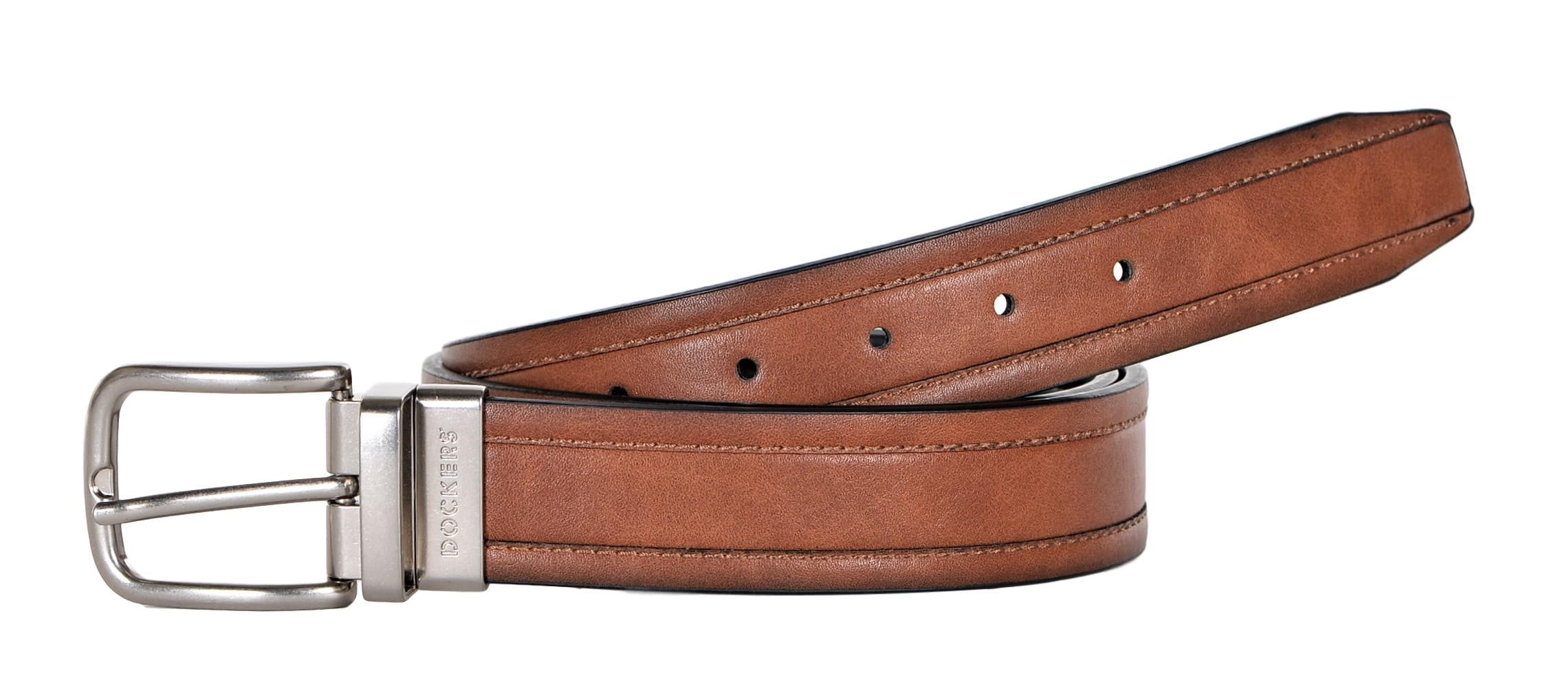 Dockers Mens Reversible Stretch Belt - Black/Brown - Small