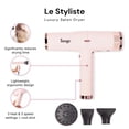 thumbnail image 2 of L'ANGE HAIR Le Styliste - Secador de pelo de lujo | Secador silencioso sin escobillas con difusor | 1875 vatios para un secado 4 veces más rápido | Secador de pelo con 3 ajustes de calor y velocidad |, 2 of 5