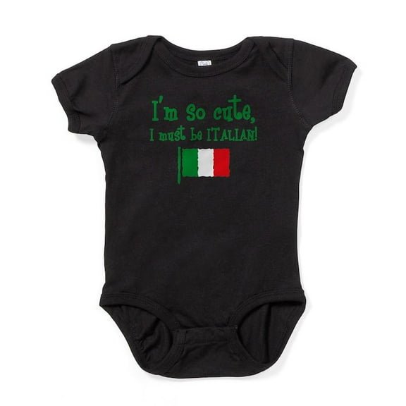 CafePress - So Cute Italian - Cute Infant Bodysuit Baby Romper - Size Newborn - 24 Months