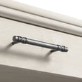 thumbnail image 4 of Bush Lennox Engineered Wood Desk with Keyboard Tray in Linen White Oak, 4 of 10