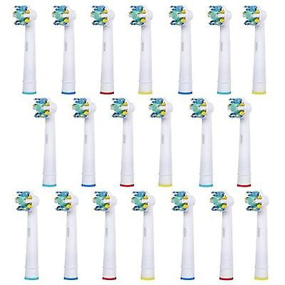 20 PCS VeniCare Compatible Replacement for Oral B Brush Heads - Best Alternative Floss