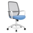 thumbnail image 2 of Silla de Oficina Ergonómica Deli Secretarial Giratoria Altura Ajustable Malla Elástica, 2 of 9