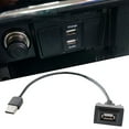 thumbnail image 2 of 12-24V AUX USB Port Cable Adapter Wire USB Charging For Toyota For Corolla 25cm, 2 of 8
