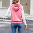 thumbnail image 2 of Misright Women's Zipper Hoodie Sleeveless Slim Fit Hoodie Casual Lightweight Jacket, 2 of 11