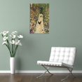 thumbnail image 5 of Gustav Klimt Garden Path with Chickens Prints Wall Art Poster Painting On Canvas Wall Art Poster Scroll Picture Print Living Room Walls Decor Home Posters 16x24inch(40x60cm), 5 of 6